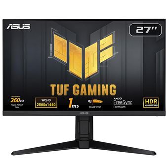 Monitor Gaming ASUS VG27AQML1A | LCD | WQHD | 1 ms | 260 Hz | 27" | F - 1