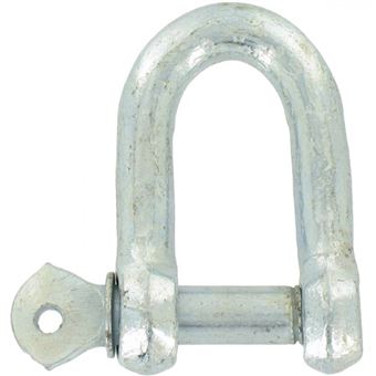 Manilha de Elevação Reta Varan Motors PN037 |Eixo de Parafuso 1/2'' | 1.4 Toneladas - Cinzento - 1