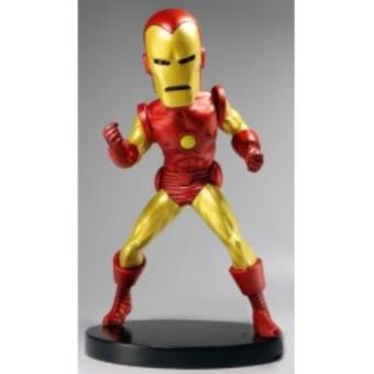 Figura Bobble Head Resina Marvel Iron Man 15 cms