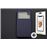 Película de Vidro Temperado + Capa skyhe Para Apple iPhone XR Flip Cover Gandy Azul_0