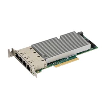 Cartão de Rede Supermicro AOC-STG-I4T-O | Verde, Cinzento - 1