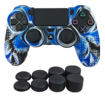 Capa Silicone Para Comando PS4 (Azul) - Multi4you® - Multi4You