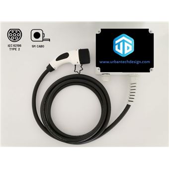Wallbox Trifásica EV Chargers com Cabo Regulável | 6A-32A - 1