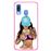 Capa Hapdey para Samsung Galaxy A40 2019 Design Rapariga com Tatuagens em Silicone Flexível e TPU Cor-de-Rosa_0