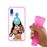 Capa Hapdey para Samsung Galaxy A40 2019 Design Rapariga com Tatuagens em Silicone Flexível e TPU Cor-de-Rosa_3