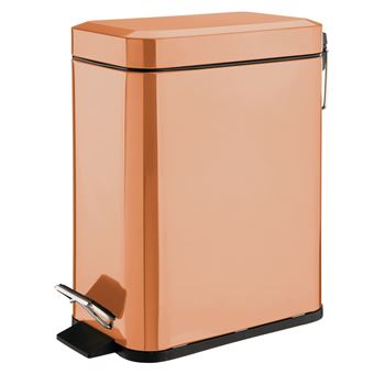 Cesto de Lixo mDESIGN 08373MDBST | Cor do cobre - 1