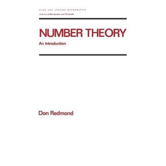 Number Theory - An Introduction to Pure and Applied Mathematics - Hardback - 1996 - 1