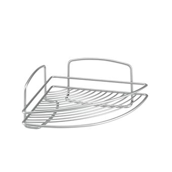 Prateleira de Chuveiro Metaltex Onda | 1 Nível | Acabamento Polytherm® - Prateada - 1