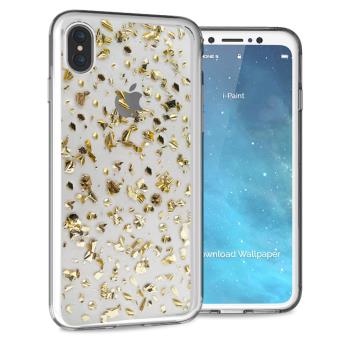 Capa i-Paint Glitter Case para iPhone X/Xs  Dourado - 1