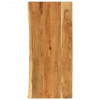 Tampo para Móvel Toucador WC vidaXL 140x55x2,5 cm madeira acácia maciça - 1