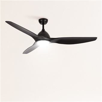 Ventoinha de Teto XL Create Upwind Sail Stylance | Ultrasilencioso | Luz - Preto/Preto - 1