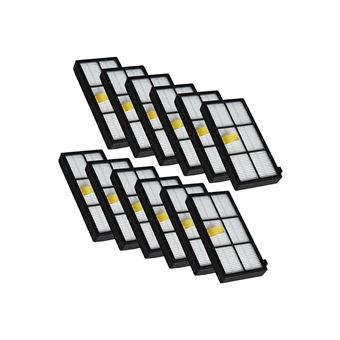 Kit 12 Filtros HEPA Orysin para Aspirador iRobot Roomba Série 800 900 870 880 980 - 1