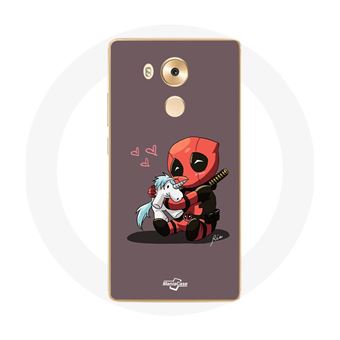 Capa Maniacase para Huawei Mate 8 Deadpool Unicórnio - 1