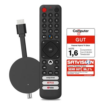 Comando Freenet TV Hybrid TV Stick 3 Monate | Preto - 1