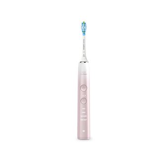 Escova de Dentes Elétrica Philips Sonicare DiamondClean DiamondClean 9000 HX9911/79 Escova de dentes recarregável | Rosa, Branco - 1