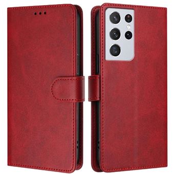 Estojo Clássico Samsung Galaxy S21 Ultra 5G com Bloqueio RFID  | Vermelho - 1
