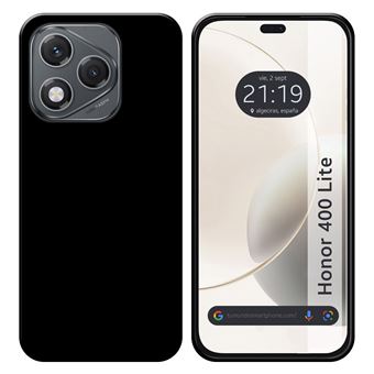 Capa Tumundosmartphone de silicone TPU preta para Honor 400 Lite 5G - 1