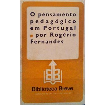 O pensamento pedagógico em portugal. - 1