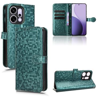 Capa FOXDOCK para OPPO Reno 14 Pro 5G | Fecho Magnético | TPU Macio | Compartimentos para Cartões | Verde - 1