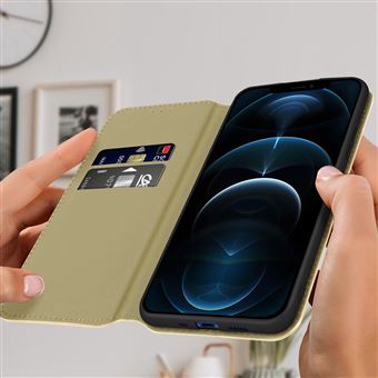 Capa de Vidro para Iphone 12 Pro Max - Dourado - Gringolândia