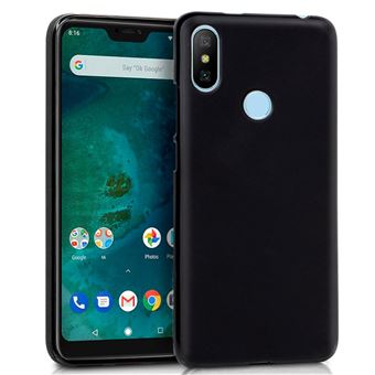 Capa Livro COOL em Silicone para Xiaomi Mi A2 Lite / 6 Pro Preto - 1