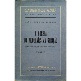 A poesia da moderníssima geração. - 1