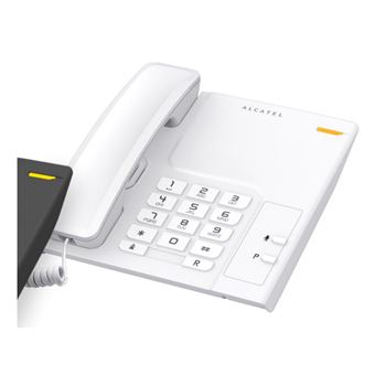Telefone Analógico Alcatel T26 | Branco - 1