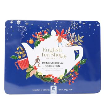 Lata English Tea Shop Azul Holiday Collection | 36 Saquetas - 1