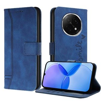 Capa GANGXUN para OPPO A5 Pro | Alça de Mão | Pele PU | Compartimentos para Cartões | Fecho Magnético | Azul - 1