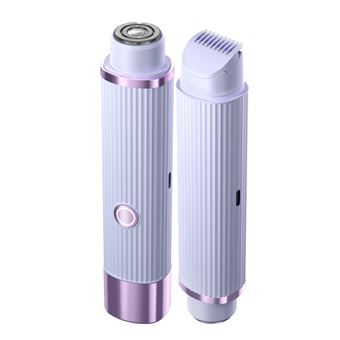 Depiladora Elétrica para mulheres 2 em 1 CO-Phénix | Recarregável por USB - Roxo - 1