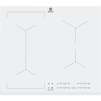 Placa de Indução Electrolux EIV63440BW | Elétrica | 59 cm | 4 Zonas | Branco - 1