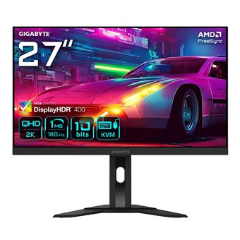 Monitor Gaming GIGABYTE M27QA | LED | QHD | 180 Hz | 27" | E - 1