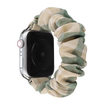Bracelete de Nylon HSMY Elástico para Apple Watch Series 6/ SE/ 5/ 4 | 44 mm - Bege - 1