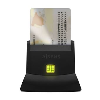 Leitor de Smart Cards Universal AISENS ASCR-SN05-BK | Preto - 1
