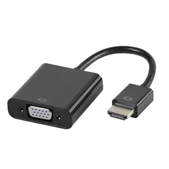 Adaptador de Cabo de Vídeo Vivanco CA HDVGA 11 | Preto - 1