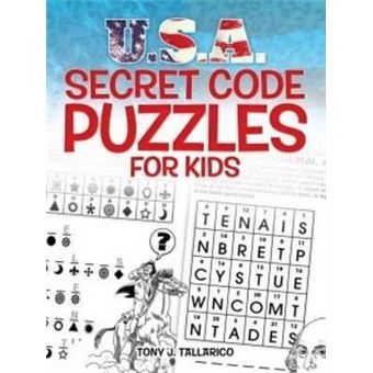 U.S.A. Secret Code Puzzles for Kids - 1