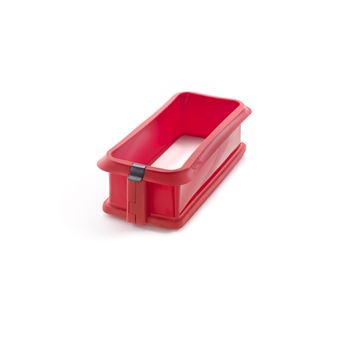Forma rectangular desmontável 24cm Duo Lékué 2412524R14M150 - Vermelho - 1