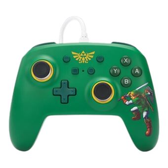 Controlador de Jogo PowerA NSGP0199-01 | Verde, Branco, Amarelo - 1