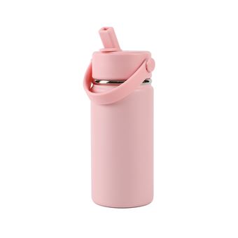 Garrafa Térmica I Drink Macaron | 400ml | Rosa - 1