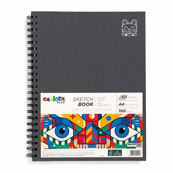 Diário Gráfico Espiral Carioca Plus A4 | 40 Folhas - 1