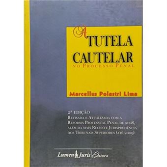 Tutela Cautelar No Processo Penal, A - 1