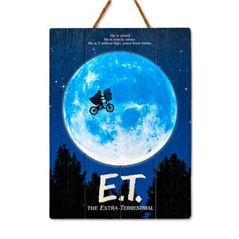 Quadro de Madeira Doctor Collector 3D - E.T. Lua Internacional - 1