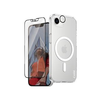 Protetor de Ecrã para Telemóvel PanzerGlass PanzerGlass® | CARE by PanzerGlass® Flagship 3-in-1 Bundle iPhone 16e | Transparente - 1