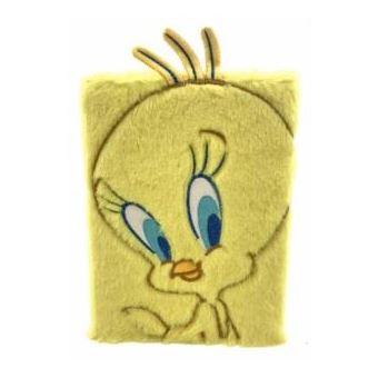 Looney Tunes Tweety Bird Plush Journal - 1