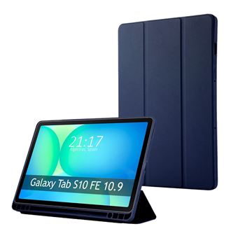 Capa Tumundosmartphone Smart Flip para Samsung Galaxy Tab S10 FE - Azul - 1