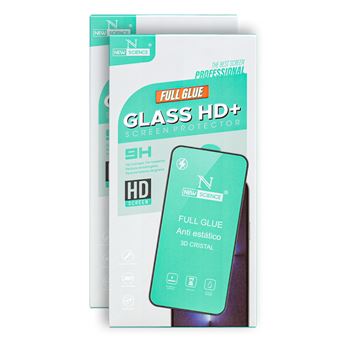 Pack 2 x Películas New Science para Iphone 6 Plus / 6S Plus de Vidro Temperado FULL | Moldura em Branco - 1