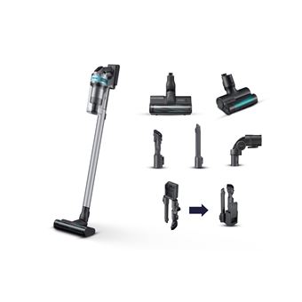 Aspirador Vertical sem Saco Samsung Jet 75 pet | 86 dB | Azul menta, Prateado - 1