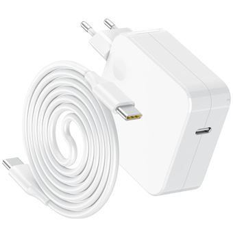 Carregador DUDAO | 67W | tipo-c interface | Adequado para macbook | Branco - 1