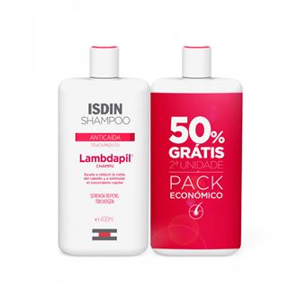 Duo Shampoo Anti-Queda ISDIN Lambdapil | 2 x 400 ml - 1