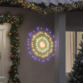 Iluminação estrelar para Natal vidaXL | 140 luzes LED | 17 cm | multicor - 1